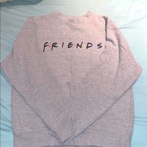 GREY FRIENDS SWEATSHIRT